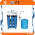 20 Inch Blue Home Water Filtration System Reverse Osmosis Tank  With Digital Display / Iron Shelf