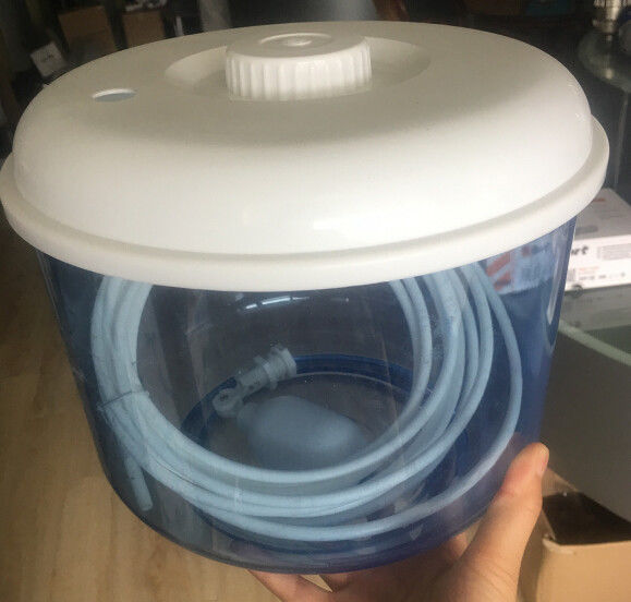 Blue Translucent Filtered Water Dispenser , 8L Food Grade Flat PP Water Tank