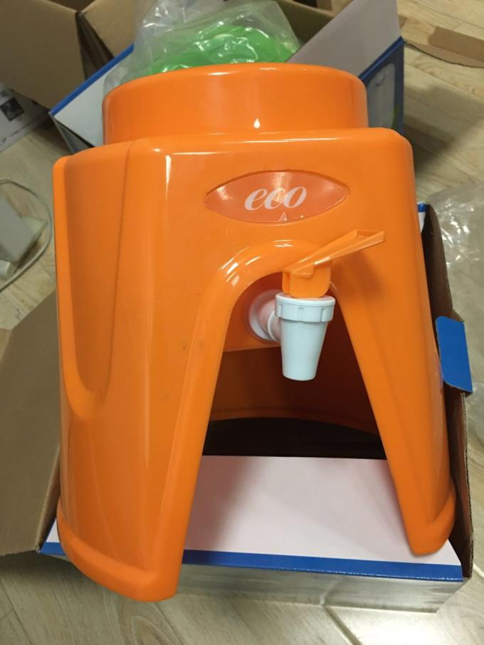 Food Grade Plastic Material Filtered Water Dispenser , Mini Water