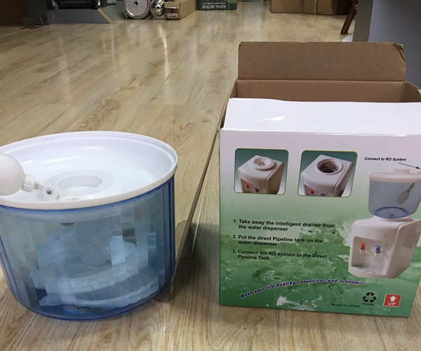 13L White Plastic Mineral Water Pot / Drinking Water Purifier Pot For