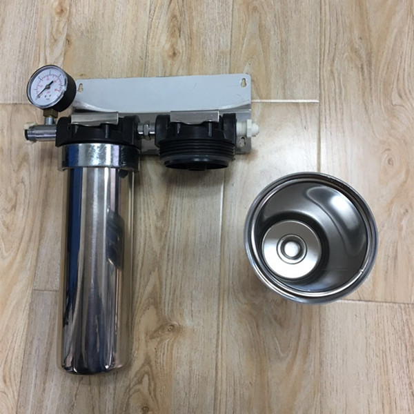 Two Stage Under Sink 10" Stainless Steel Water Filter Water Purifier