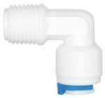 1/4 Inch Hand Valve Water Filter Connection Fittings , Quick Fit Pipe Connectors No Soldering
