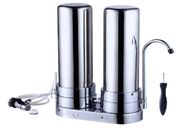 Bacteria Removal Stainless Steel Gravity Water Filter / Purifier , Perfect Steel Water Filter 5-  38°C Range