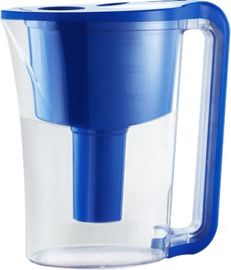 AS / ABS / PP Direct Drinking Plastic Water Filter Pitcher Display Sreen Included 3.5L