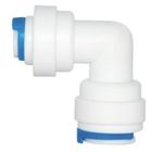 Push - In Connect Technology Plastic Tubing Quick Connect Fittings ISO9002 Warranty