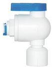 Blue Pipe Quick Connect Water Fittings For Drinking Water Treatment Systems