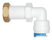 Blue Pipe Quick Connect Water Fittings For Drinking Water Treatment Systems