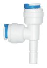 Plastic Ball Valve Quick Connect Water Fittings Anti - Leakage Performance