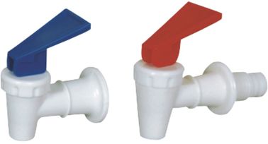 Water Cooler Replacement Faucet Red / Blue Handle , Small Water Cooler Tap