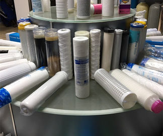 White PP Water Filter Replacement Cartridge For Water Filter System / PP Sediment Filter For RO System