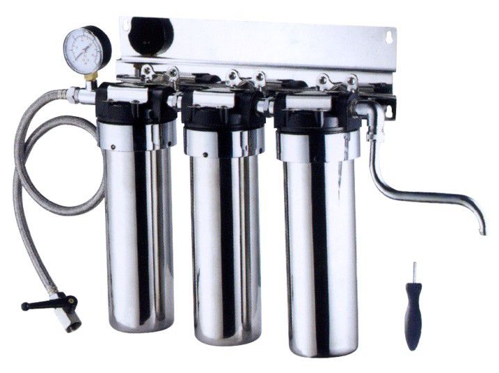 10 Inch Countertop Stainless Steel Water Filter Housing
