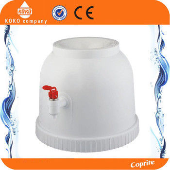 Food Grade Plastic Filtered Water Dispenser Base Roundness Power Free