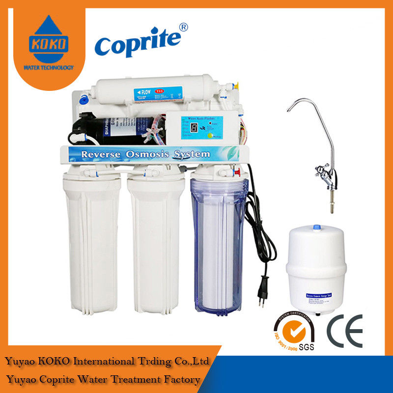 GPD Under - Sink Auto Flush Reverse Osmosis Water Filtration System with Computer Water RO System