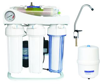 Home Auto Flush 50-100gpd Reverse Osmosis Water Purification System