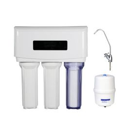 PP / AS Material Water Treatment Reverse Osmosis Systems With LED Display White Type